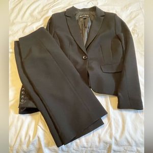 Sandra Angelozzi Black Suit Skirt and Blazer